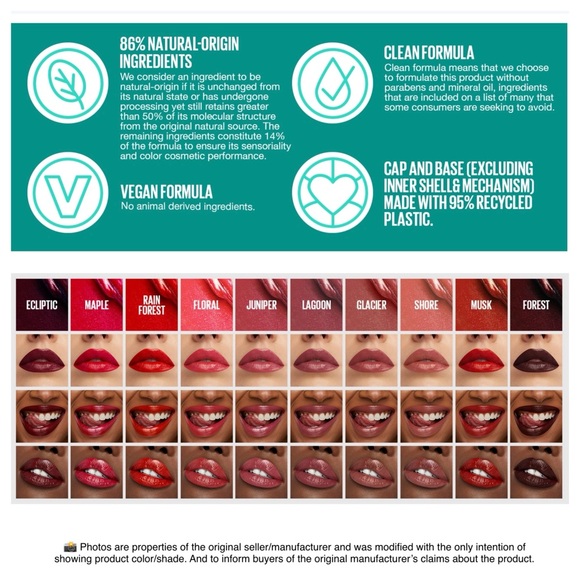 MAYBELLINE New York Green Edition Butter Cream 004 Maple + 018 Musk (Set of 2) - Picture 3 of 7